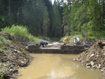 Tech. a biotech. opatrenia na Holumnickom potoku, k.ú. Ihľany - Lesné a vodné stavby Nitra