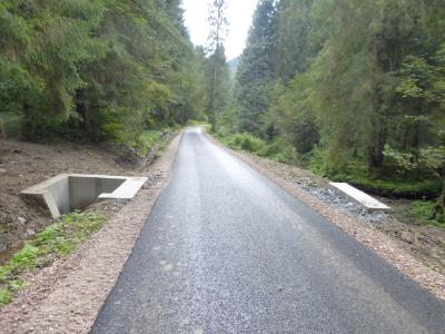 LC Zúbra, rekonštrukcia, k.ú.  Beňuš - EUROVIA SK